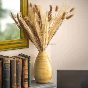 Fournisseur de vase durable en bambou filé à la main léger prêt à offrir des cadeaux décoratifs écologiques du Vietnam - Product Image 5