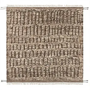 Traditional Moroccan Hand-Knotted Wool Area Rug Rectangle <b>Carpet</b> Custom Thickness Multi-Purpose Custom Care - Product Image 2