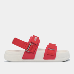 Sandalias Planas Rojas y Blancas con Diseño de Punta Abierta, Casuales para el Trabajo y Fines de Semana, Servicio OEM de Vietnam, Elegantes y Versátiles, Plataforma de 5 Ganchos - Product Image 5