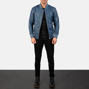Men's Stylish <b>Slim</b> <b>Fit</b> Sheep Skin Leather <b>Jacket</b> High Street Style Breathable Top Winter Fashion Top Demanded <b>jacket</b> for men - Product Image 1