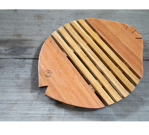 Wood Trivet For Hot Pots Cooking Protection Wooden Trivet <b>Table</b> Decoration <b>Dinner</b> <b>Table</b> Wood Trivets - Product Image 5