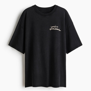 เสื้อยืดแขนสั้นผู้หญิง ผ้าฝ้าย 100% คอกลม เรียบง่าย สไตล์ลำลอง - Product Image 1