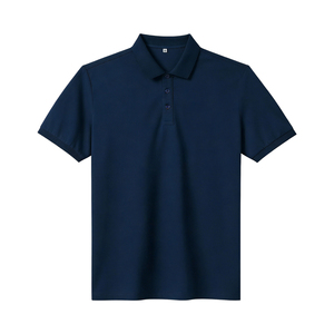 Chemise à manches courtes en lin tricoté uni anti-boulochage pour homme – Tissu de haute qualité – Fabrication directe usine - Product Image 3