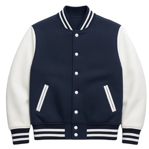 แจ็คเก็ตเบสบอลแบบ Varsity Letterman แจ็คเก็ตพัฟเฟอร์ แจ็คเก็ตฤดูหนาว 2026 - Product Image 3