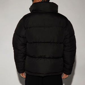 Chaqueta Acolchada Unisex Personalizada de Alta Calidad, Ropa Casual con Cuello Alto y Capucha, Chaquetas Acolchadas Personalizadas al por Mayor en Todas las Tallas - Product Image 3