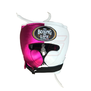 No Boxing No Life - Equipo de Boxeo Profesional de Cuero Vacuno, con Cierre de Cordones y Velcro, Transpirable, con Logotipo Personalizado - Product Image 2