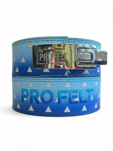 Ceinture de protection professionnelle en cuir de vachette de 13 mm d'épaisseur personnalisée, avec boucle à levier, élégante, robuste, pour l'entraînement de force et la compression - Product Image 2