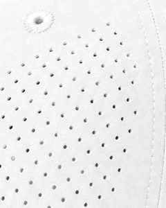 Casquette de baseball sportive respirante blanc pur, sangle réglable, légère, séchage rapide, pour course en extérieur, gym, usage décontracté, qualité supérieure - Product Image 4