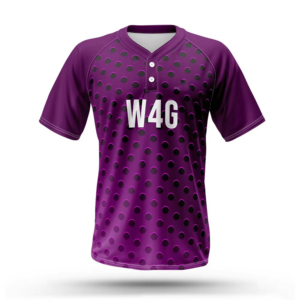 Camiseta de Béisbol Unisex de Manga Corta con Estampado Sublimado, Antibacteriana, que Absorbe la Humedad, Mezcla de Poliéster/Algodón, Corte Regular para Adultos - Product Image 5