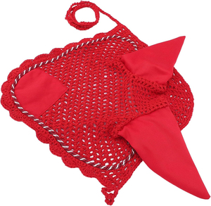 Voile anti-mouches pour chevaux / Bonnet d'oreilles personnalisé – Produits d'équitation de haute qualité avec votre logo de marque - Product Image 1