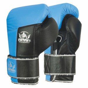 Guantes de Boxeo Profesionales Unisex de Alta Calidad, de Cuero Genuino, Bicolor, de Dedo Completo, Ligeros e Impermeables - Product Image 1