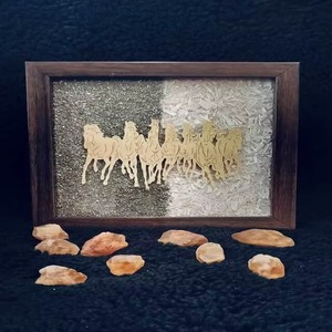 Marco de Pirita de Primera Calidad, Fabricante Indio, Decoración para el Hogar, Regalo Artesanal, Venta al Por Mayor - Product Image 1