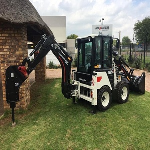 Hidromek Skid Steer Loader <b>Mini</b> Loader Backhoe Loader Used Diesel Engine PLC Controlled Heavy Duty High Operating Efficiency 1 - Product Image 4
