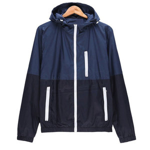 Latest Design Men's Safari Style Hooded Windbreaker Jacket High Quality Waterproof Breathable Quick Dry Sports - Product Image 3