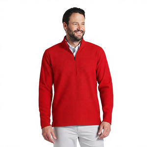 Sudadera Casual de Hombre con Cierre de Cremallera, Cuello Alto, Manga Larga, Tejido Sólido, Transpirable, Corte Regular, Color Negro, para Otoño - Product Image 6