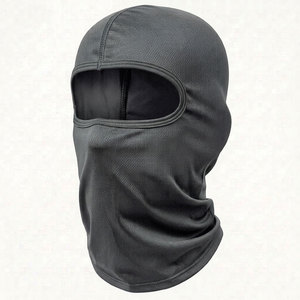 Masque Balaclava à séchage rapide 100% polyester, design tactique polyvalent, tissu professionnel pour l'entraînement en plein air, le cyclisme, masque facial - Product Image 4