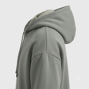 <b>Mens</b> <b>Fleece</b> Lined Hoodie Casual Pullover Hooded Sweatshirt Warm Winter Custom Logo Long Sleeve Wholesale - Product Image 3