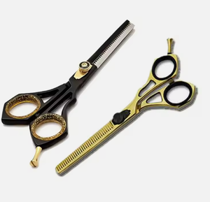 Tijeras Profesionales de Acero Inoxidable con Punta Afilada para Adelgazar el Cabello, 32 Dientes, para Diestros, Herramientas de Corte de Cabello de Salón de Alta Calidad - Product Image 4