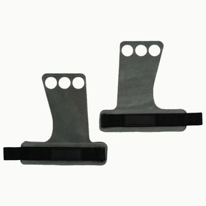 Poignées de musculation Nayab Industries en cuir premium, antidérapantes, respirantes, robustes, protection avancée, fermeture auto-agrippante, fitness - Product Image 6
