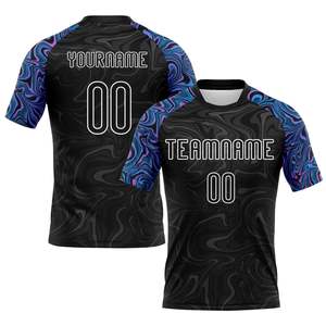 Wholesale Sublimation <b>Custom</b> 100% Polyester Sports Jersey Set OEM Sports Team Uniform Training Shorts Clubwear Apparel Set Wear - Product Image 2