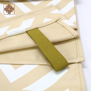 Taiwan made OEM ODM sustainable yellow mint white striped beach <b>towel</b> - Product Image 5