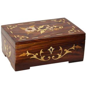 Caja de Joyería Clásica de Madera Sólida de Calidad de Exportación con Material Duradero para Exhibición en Joyerías y Regalos, Disponible para la Venta - Product Image 3