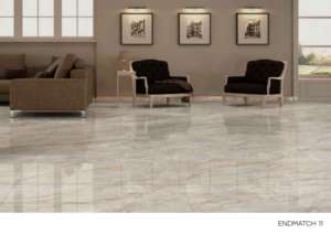 Carreaux de porcelaine émaillée polie modernes 60x120cm 600x1200mm 24x48 pouces, grand format, pour sols et murs, pour hall d'hôtel et commerce de détail - Product Image 2