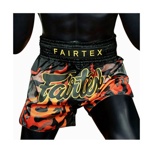 Pantalones Cortos de Muay Thai con Estampado, Pantalones de Kickboxing de Satén Premium, Unisex, para Entrenamiento de Artes Marciales, Corte Alto, Ropa Deportiva - Product Image 2