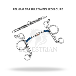 Pelham เครื่องควบคุมม้าแบบแคปซูลหวานใช้สำหรับฝึกขี่ม้า - Product Image 2