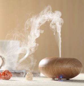 Gingerly Naturals Wooden Ultrasonic Essential Oil <b>Diffuser</b>-Air Freshener for Home & Office - Product Image 3