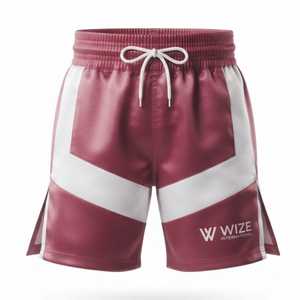 Unisex Men Women Nonwoven <b>Canvas</b> Boxing MMA Shorts Elastic Waist Solid Custom Logo 100% Polyester Breathable Quick Dry - Product Image 4