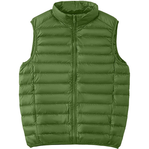 New Men Puffer Vest Stylish Sleeveless Jacket Warm Winter Coat Casual Streetwear <b>Padded</b> Men Puffer Vests - Product Image 6