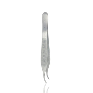 Pinzas Adson Marrones Premium para Tejidos y Disección, 9 x 9 Dientes, Instrumento Quirúrgico de Acero Inoxidable - Product Image 1