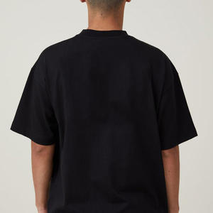 Camiseta Personalizada para Hombre, Estilo Urbano, 300 g/m², Corte Cuadrado, Alta Calidad, Oversize, 100% Algodón, Cuello Redondo, Estilo Vintage - Product Image 4