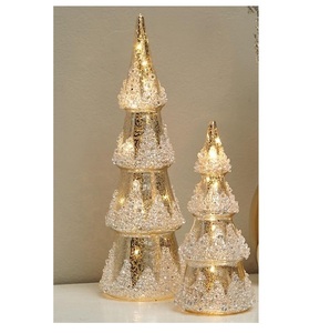 New design <b>Christmas</b> <b>tree</b> figurines LED fairy lights Light up <b>Christmas</b> <b>tree</b> ornaments Holiday <b>table</b> decor Luxury Xmas decor - Product Image 1