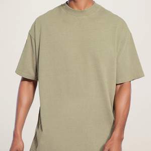Custom High Quality <b>Graphic</b> Drop Shoulder <b>Vintage</b> <b>Tees</b> DTG Embroidery Printed Men's Distressed Acid Wash Oversized T Shirts Men - Product Image 2