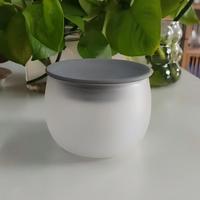 Nouvel appareil de préparation de thé anti-brûlure avec couvercle en silicone, théière en verre pour la maison