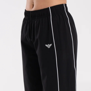 Pantalon de survêtement pour homme, couleur personnalisée, léger, coupe mi-haute, ample, jambe large, écologique, respirant, 100% polyester, élastique - Product Image 5