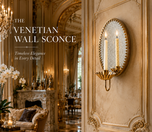 Grand European Venetian Baroque Luxury <b>Wall</b> <b>Sconce</b> Ornate Decorative <b>Wall</b> <b>Light</b> with Elaborate Mirror Detailing, Premium Brass F - Product Image 3