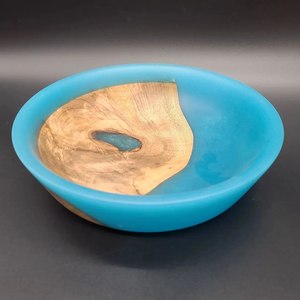 Bol à salade en résine époxy de qualité supérieure, personnalisé pour la vaisselle, la décoration de la maison, les salades, les soupes, les collations et les aliments. - Product Image 1