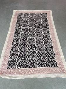 Best Selling 1-Piece Cotton Sarong Beach Towel Soft Lady Floral & Animal Pattern Custom Logo Printing Quick Dry Eco-Friendly - Product Image 2
