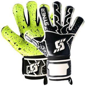 Nuevos guantes de portero listos para enviar, para entrenamiento, de nivel medio, con palma de látex alemán, para niños, guantes de fútbol. - Product Image 2