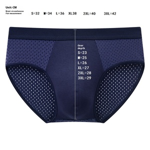 Nuevos Calzoncillos Boxer Elásticos de Punto Ultrafinos de Seda Helada Sin Costuras para Hombre 2025, de Tiro Medio, Transpirables, Lencería Sexy de Verano - Product Image 2