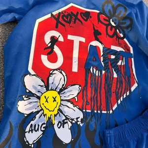 Conjunto de pantalones cortos de 2 piezas para hombre, conjuntos cortos para hombre, chándal informal, camiseta de manga corta y conjunto de pantalones cortos - Product Image 5