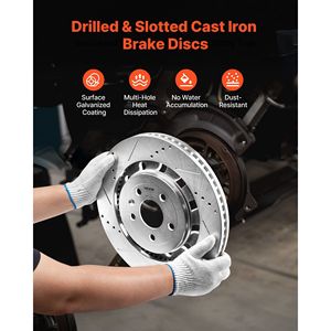 Kit de Reparación de Frenos Delanteros y Traseros de Alta Resistencia para Ford Explorer (Limited Sport XLT) 2013-2015 y Ford Explorer (Limited) 2018 - Product Image 5