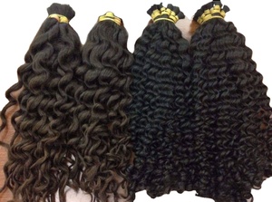 Extensiones de Cabello Remy Ondulado Premium de Camboya, Cabello Virgen Crudo en Trama a Máquina, Cabello Virgen Indio - La Mejor Calidad - Product Image 4