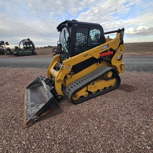 Cargadora de orugas Caterpillar 259D3 usada 2023 con cucharón frontal para construcción agrícola - Product Image 2