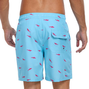 กางเกงขาสั้นชายหาดแบบสวมใส่สบาย แห้งเร็ว กันน้ำ ป้องกันรังสียูวี เป็นมิตรกับสิ่งแวดล้อม ไซส์ใหญ่พิเศษ พิมพ์โลโก้ได้ตามต้องการ - Product Image 2