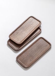 Bandeja Rectangular de Madera Natural para Servir en el Hogar, Cocina, Comedor, Desayuno en la Cama, Servicio de Té y Café, Bocadillos, Presentación de Alimentos - Product Image 3