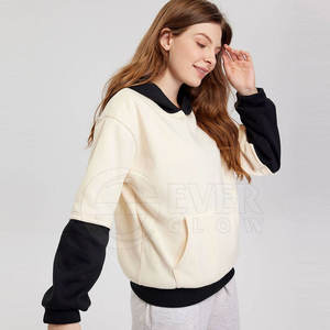 Sweat à capuche décontracté en molleton respirant pour femme, best-seller - 100% coton, prêt pour l'hiver - Product Image 5
